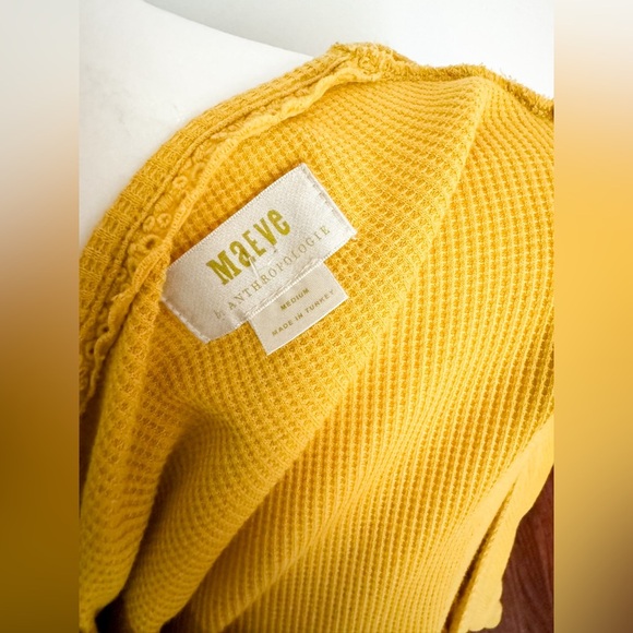 Anthropologie Waffle Knit Top - Picture 6 of 6